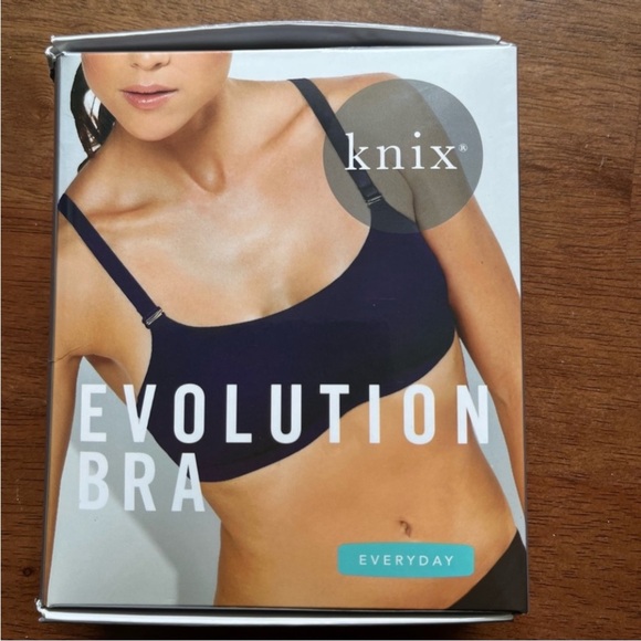 Knix Evolution Bra in Ocean Mist Blue Heaven Size 4 fits C32-34 & D 32-34 - Picture 3 of 12